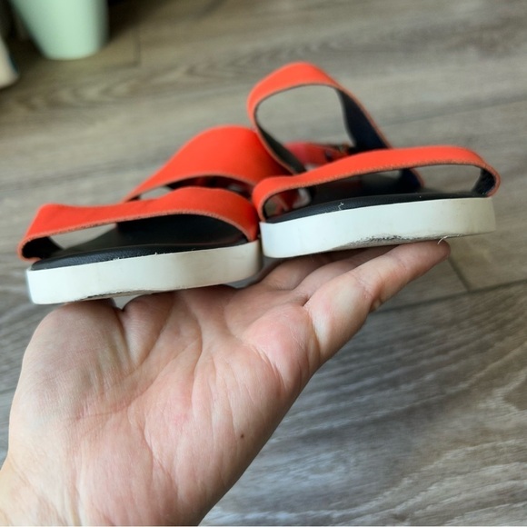 Via Spiga Jaguar Slingback Flat Sandals  in Red - Picture 4 of 11